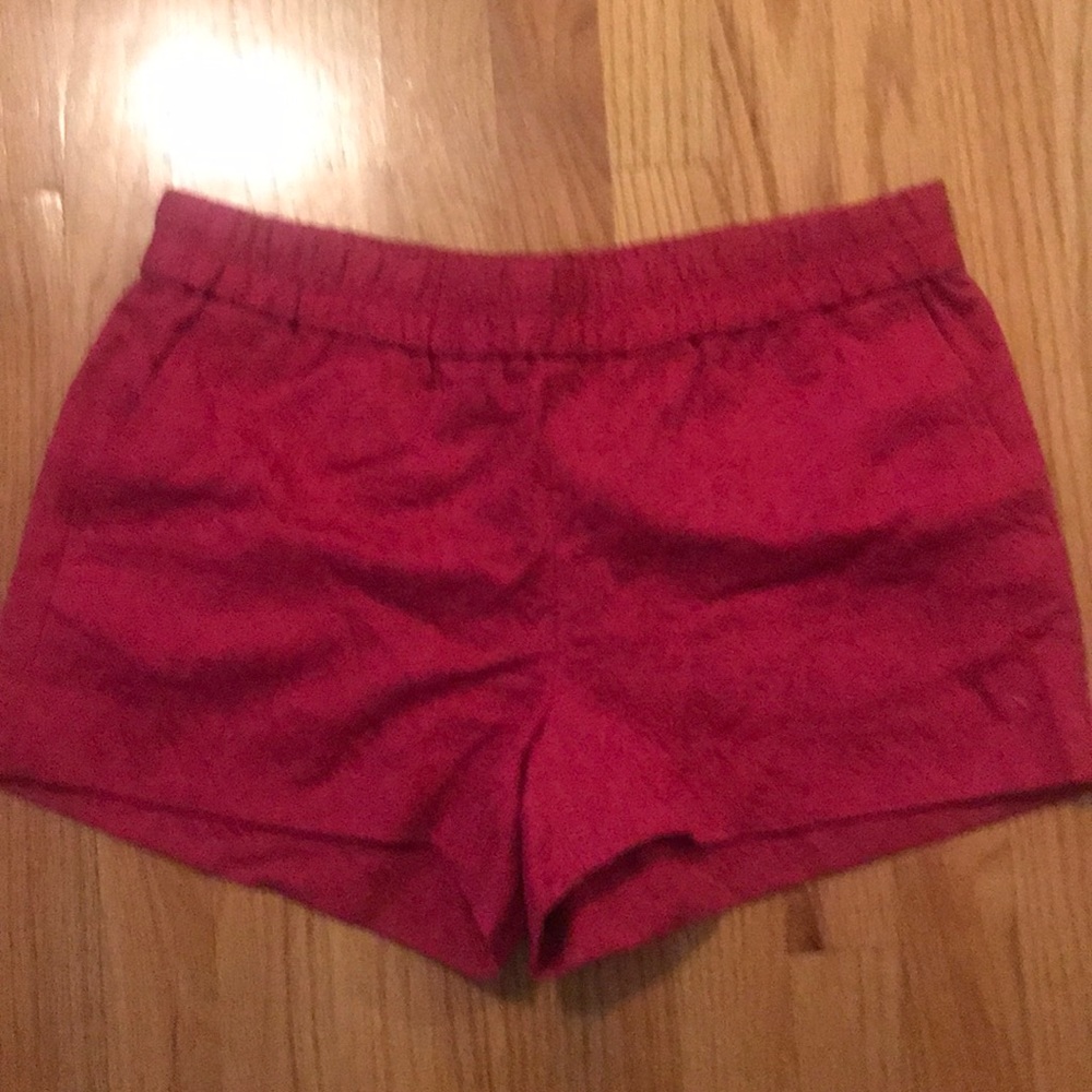 Paisley/jacquard fabric shorts